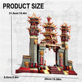 3D Metall-Puzzle - Südliches Tor